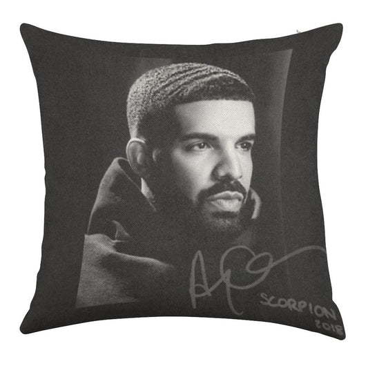 Drake Linen Throw Pillow Cover