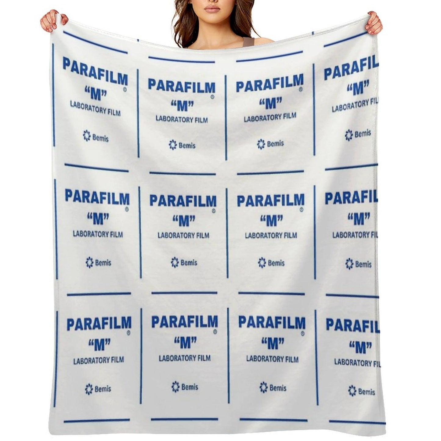Parafilm Lover Throw Blanket
