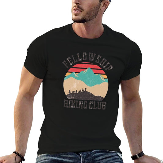 Fellowship Hiking Club  Tagless Design T-Shirt