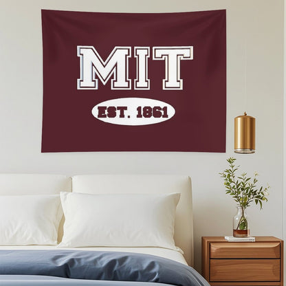MIT EST 1861 MASSACHUSETTS  VARSITY Tapestry