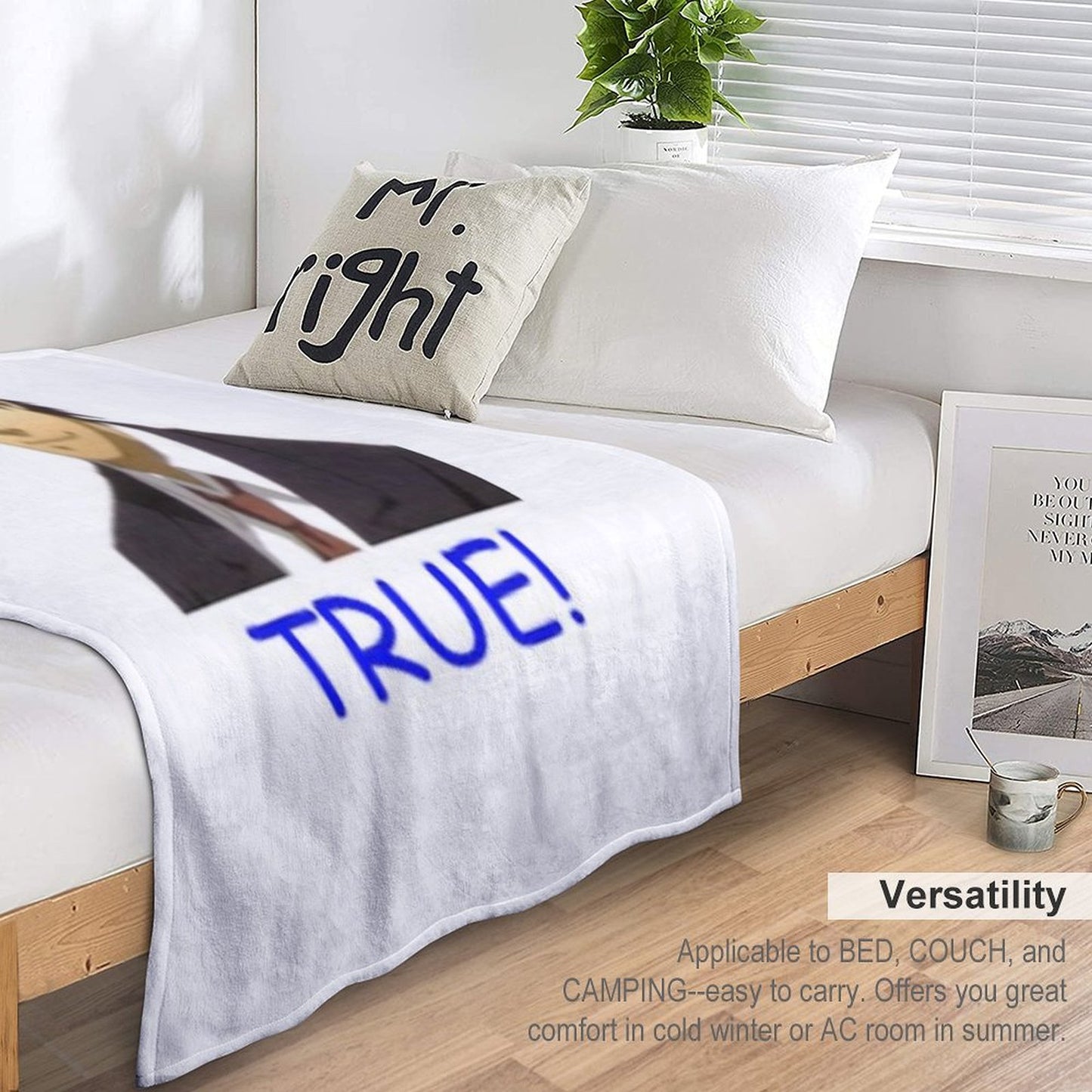 Adachi True Throw Blanket