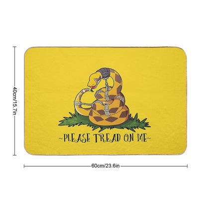 Please Tread On Me Bath Mat