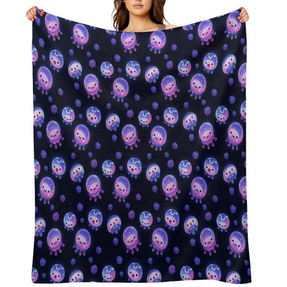 Baby Jellyfish Throw Blanket