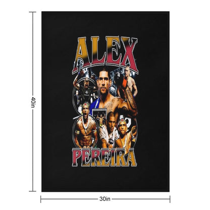 Alex Pereira Vintage Throw Blanket