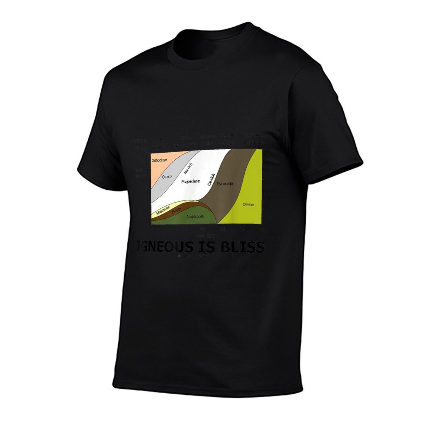 Igneous Is Bliss Geology Rock Geek Humor T-Shirt