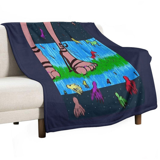 Day Dreaming Throw Blanket
