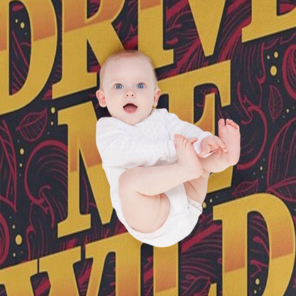 DRIVE ME WILD Throw Blanket