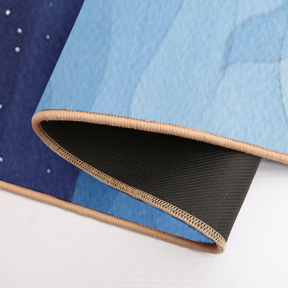 Blue Whale, Sea Animal Bath Mat