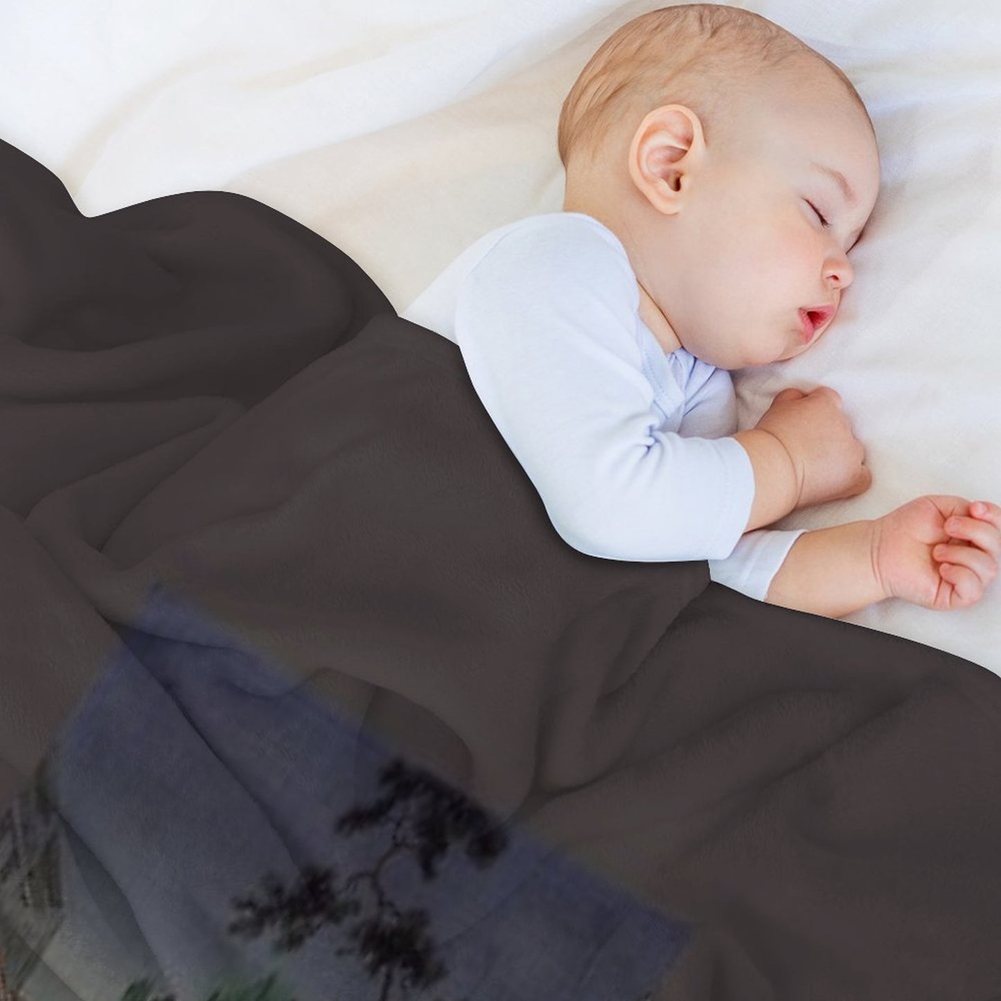 Night Street Rain Throw Blanket