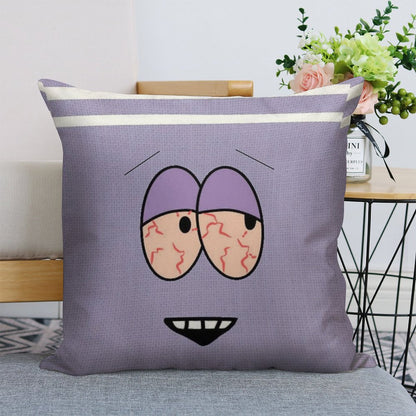 South Park - Towelie High Linen Throw Pillow Cover