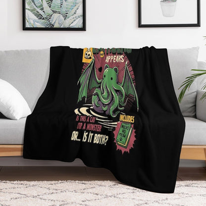 Cathulhu Throw Blanket