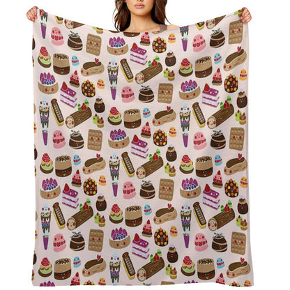 Sweet Tooth Throw Blanket
