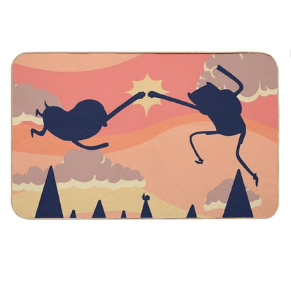 Epic Fist Bump! (Adventure Time) Bath Mat