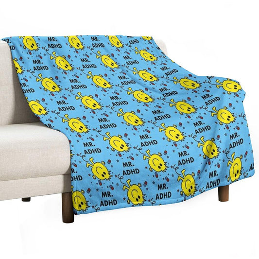 MR ADHD Throw Blanket