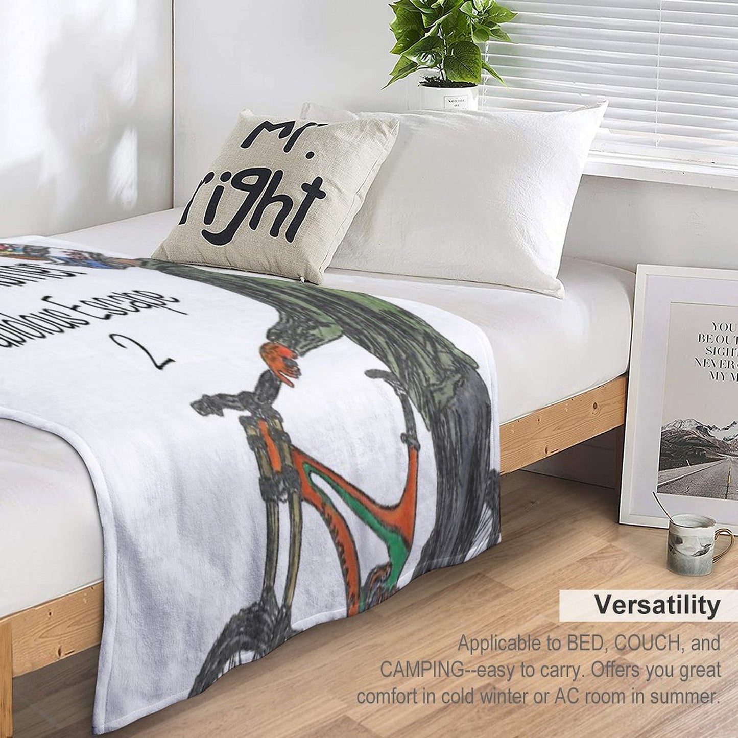 Fabio Wibmer Fabiolous Escape 2 Throw Blanket