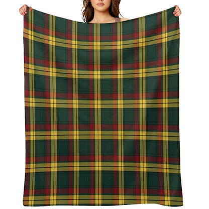 Clan MacMillan Tartan Throw Blanket