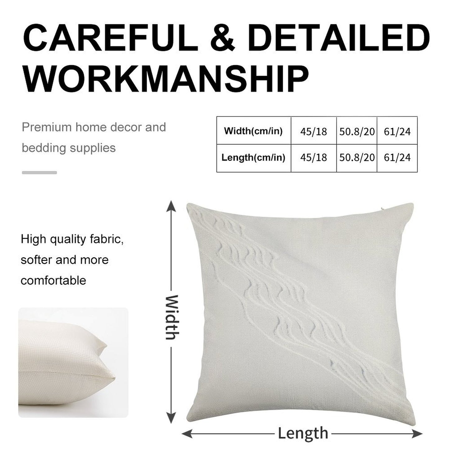 Freshies Linen Throw Pillow Cover