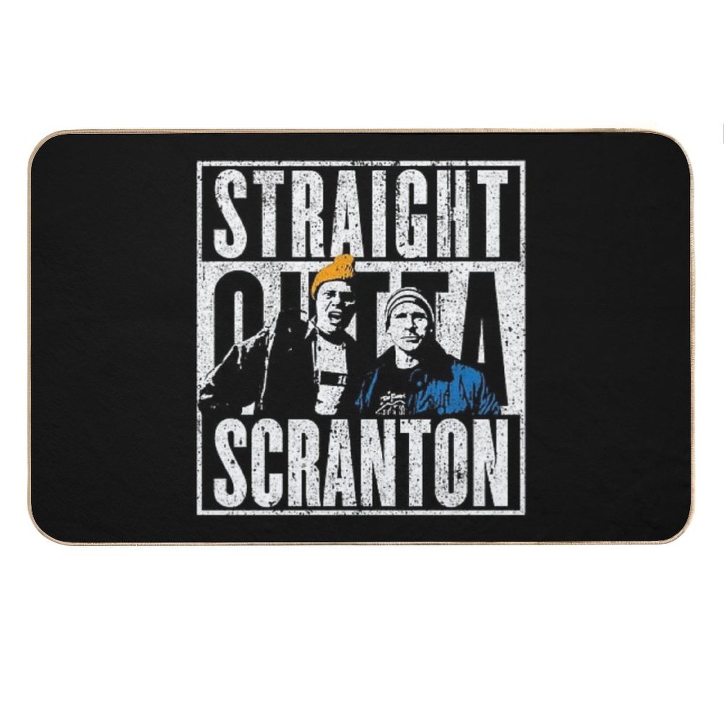 Straight Outta Scranton - Lazy Scranton Bath Mat