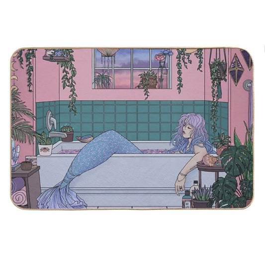 Urban Mermaid Bath Mat