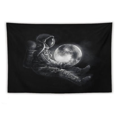 Moon Play Tapestry