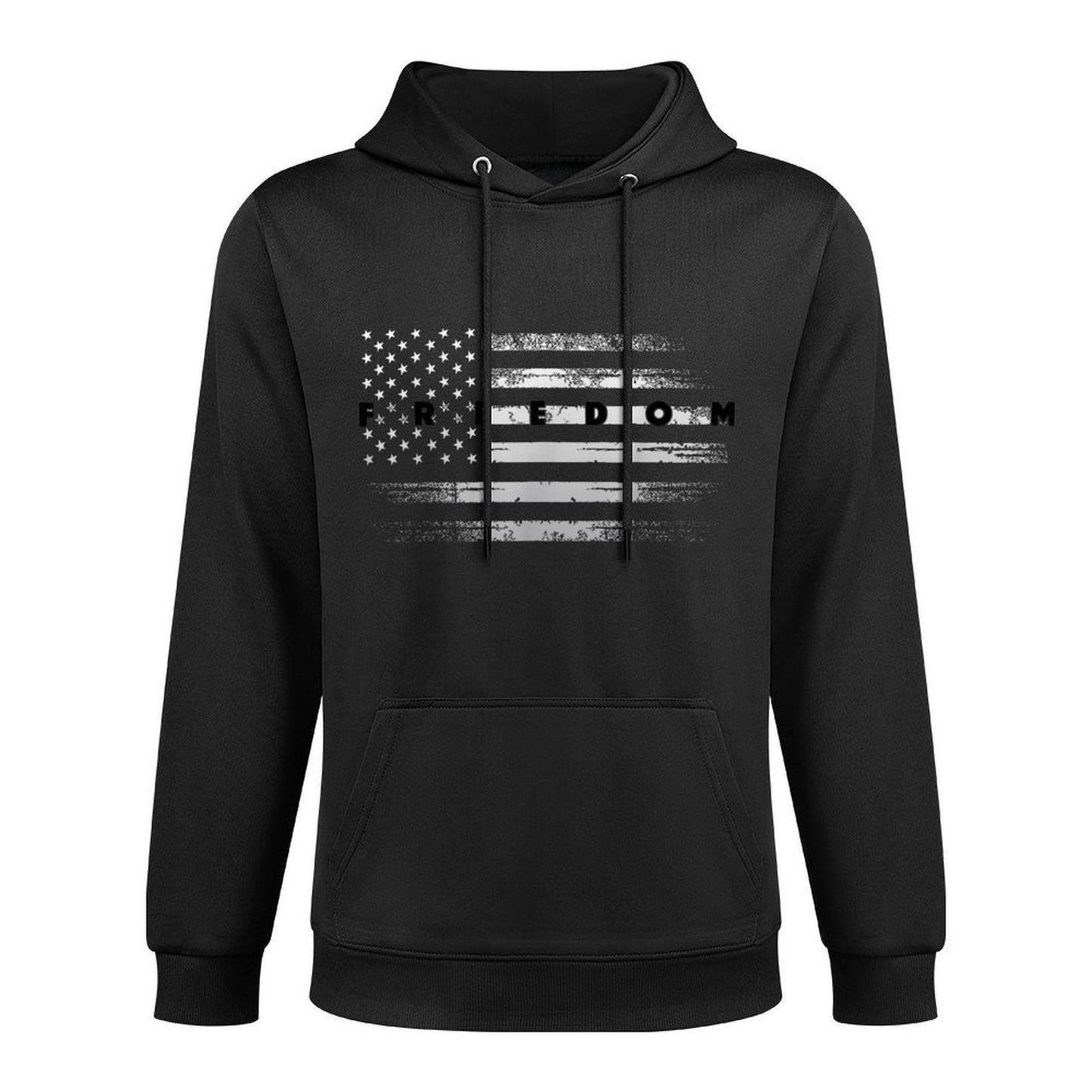 Grunge American Patriotic Pride Freedom Unisex Design Hoodie