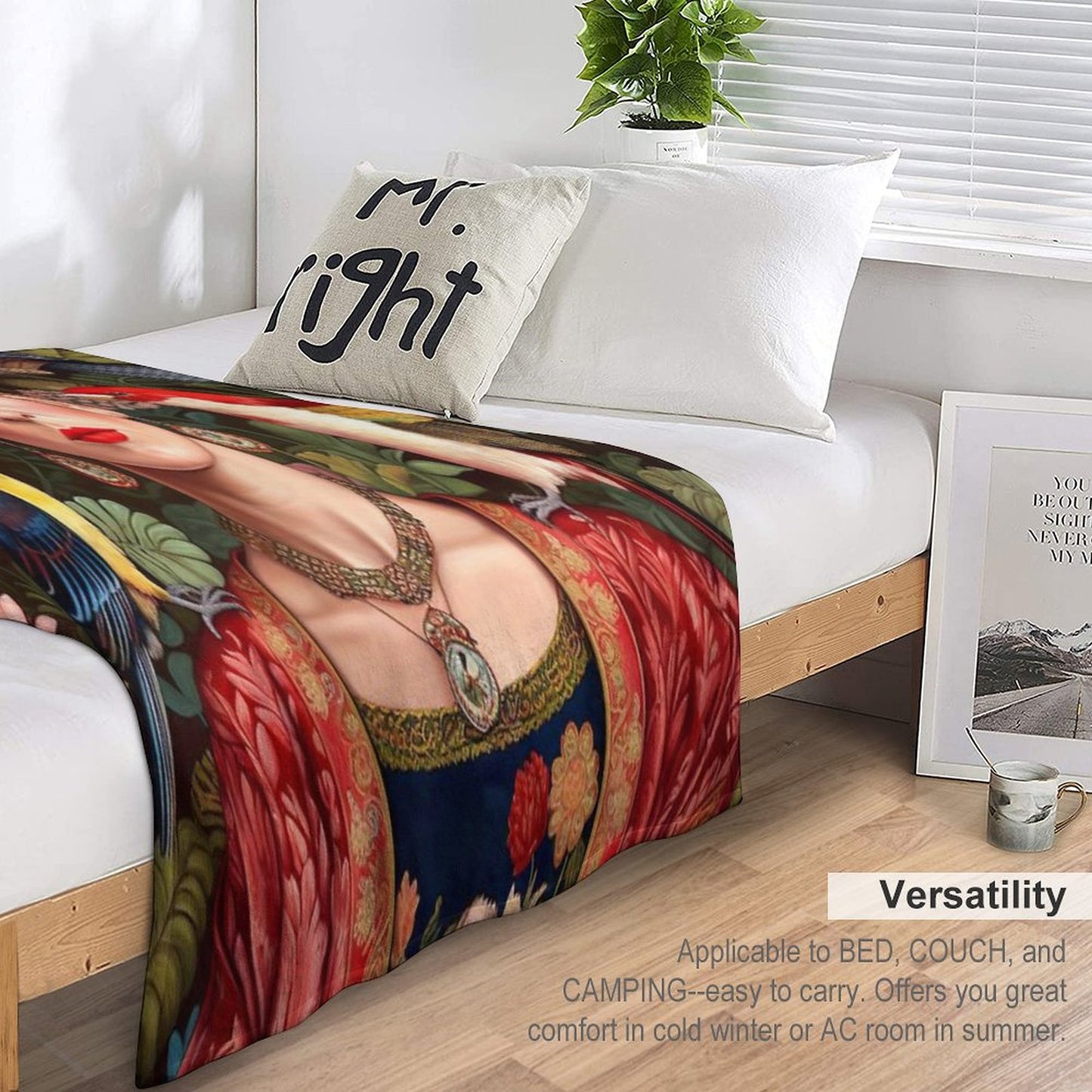 Frida Kahlo 7 Throw Blanket