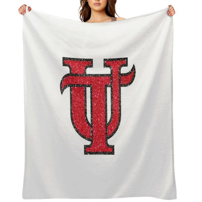 Utampa Glitter Logo Throw Blanket