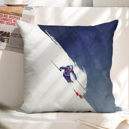 Powder to The People Linen Throw Pillow Cover