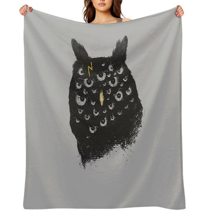 The Untold Creature Throw Blanket