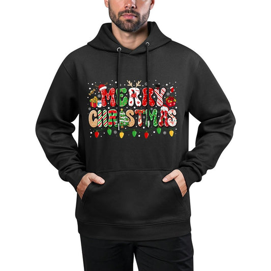 Merry Christmas Family Funny Christmas Women Men Xmas Kids Easy Care Hoodie