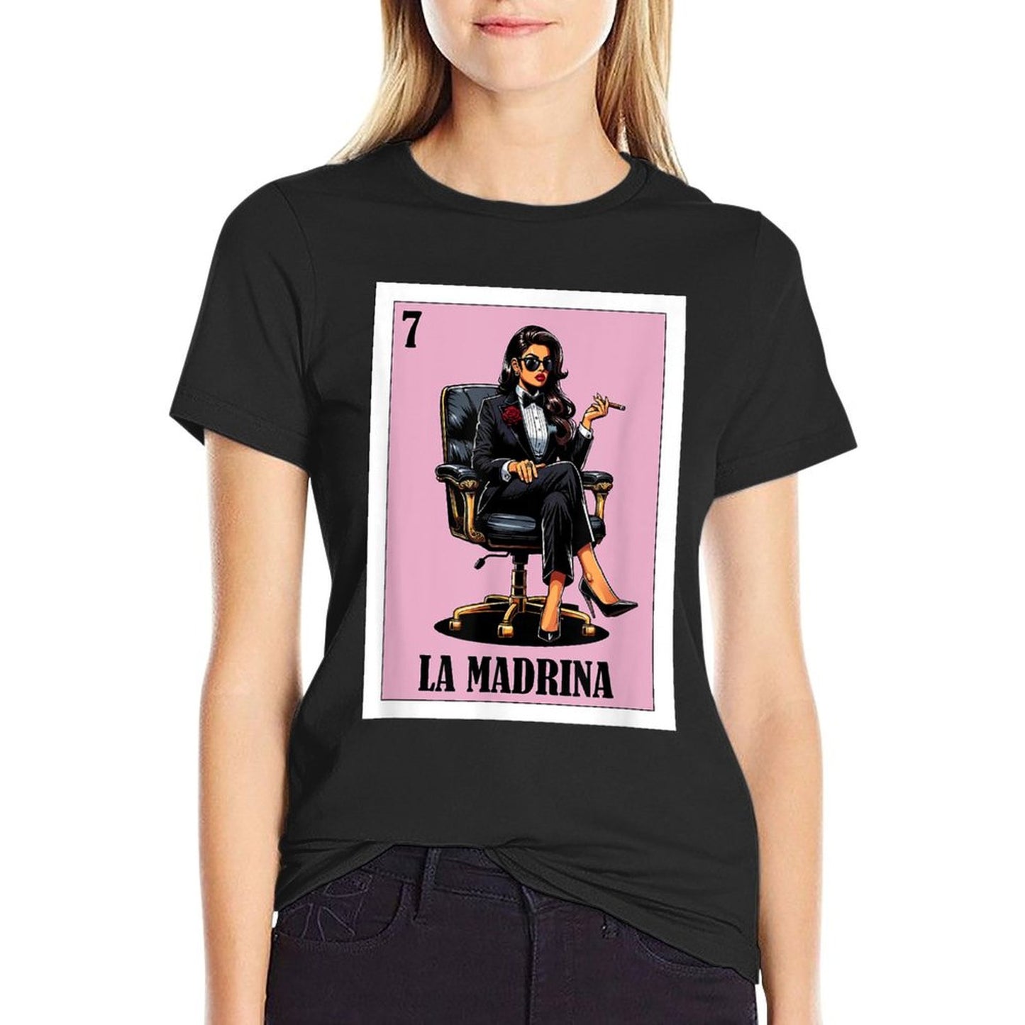 Funny Mexican Baptism Design - La Madrina T-Shirt