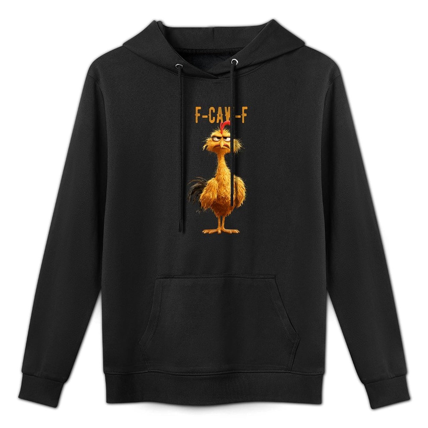 Funny F-Caw-F Chicken, FCAWF Chicken Customizable Surface Hoodie