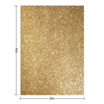 Print of Gold Throw Blanket