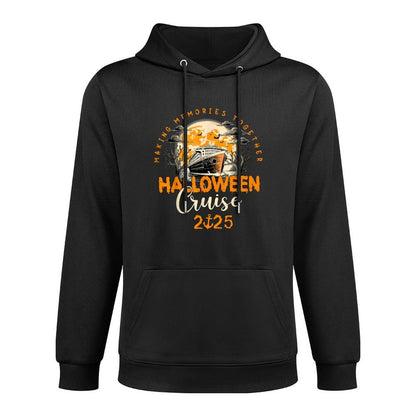 Making Memories Together Halloween Cruise Family Vacation Adjustable Hood Hoodie
