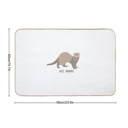 Nice Marmot - The Big Lebowski Bath Mat