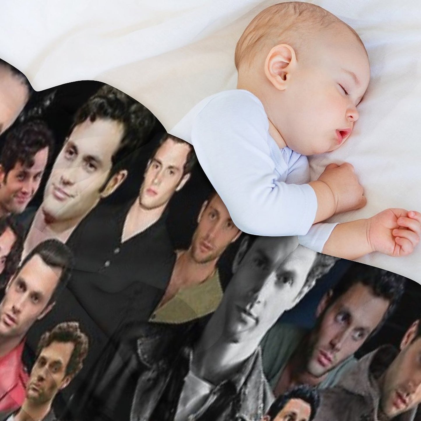 Penn Badgley Throw Blanket