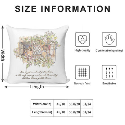 The Weavers Soft Shrink-Resistant Throw Pillow