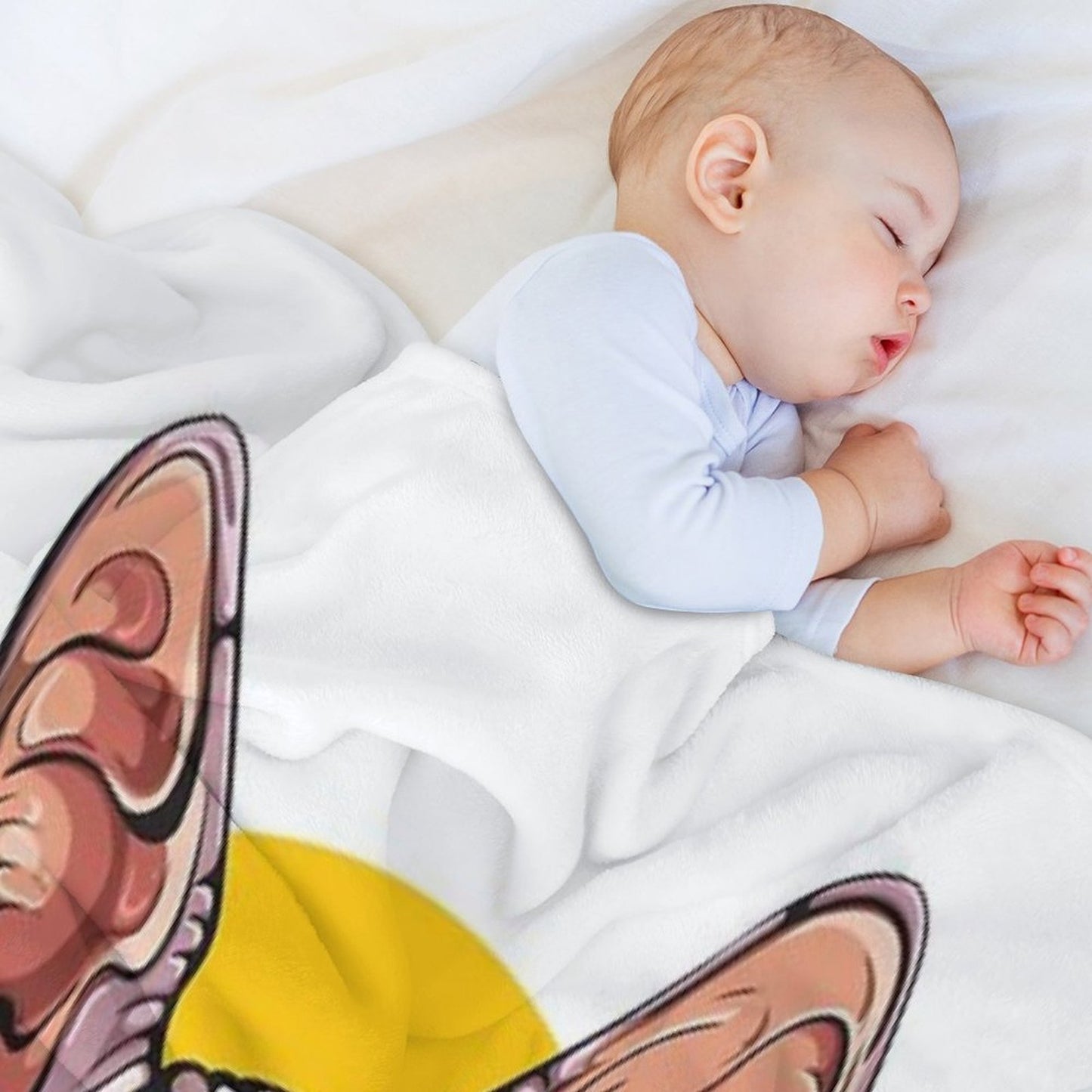 Sphinx Cat with Monocle Throw Blanket