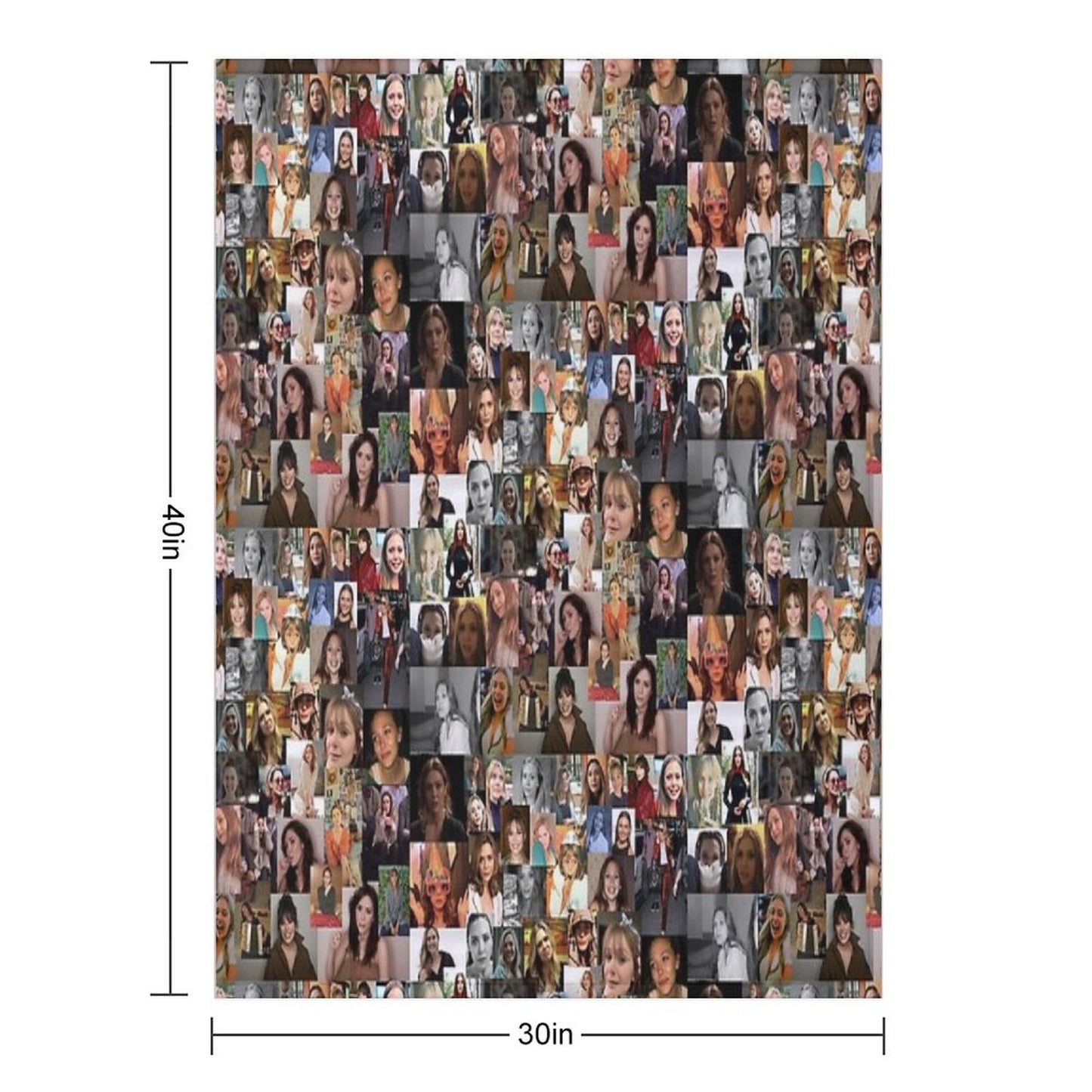 Elizabeth Olsen Throw Blanket