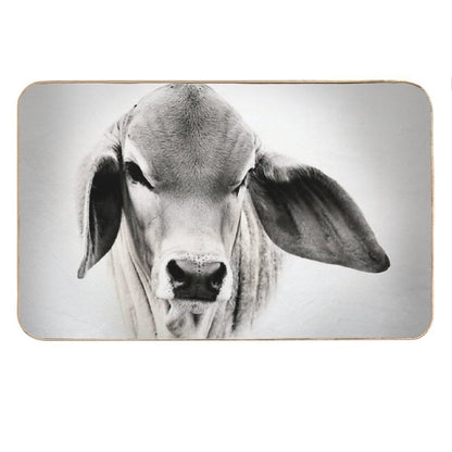 BRAHMAN CALF, WALL ART AND DESIGNS Bath Mat
