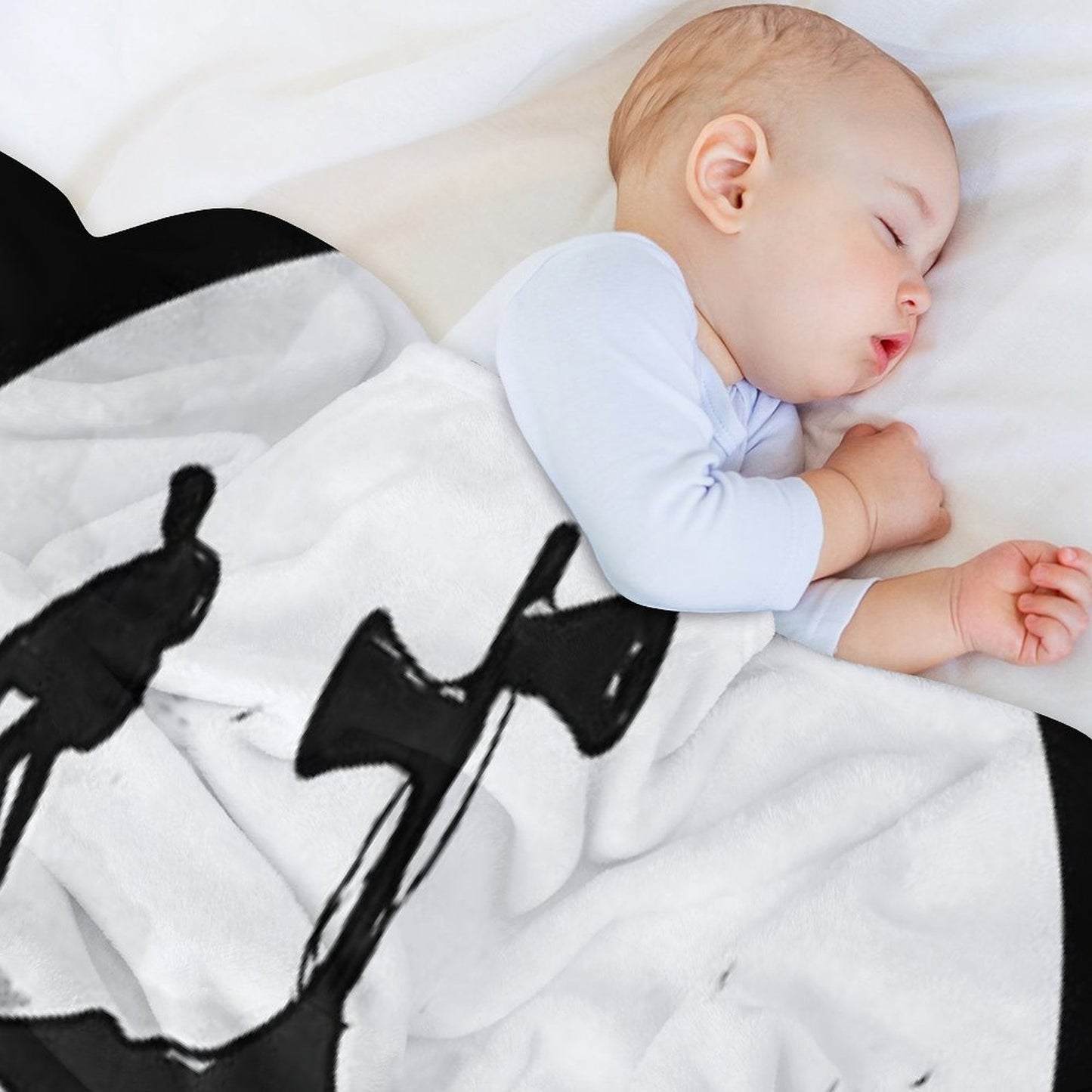 Siren Head Throw Blanket