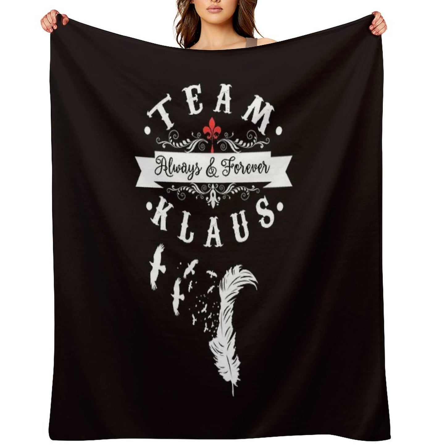 Team Klaus. Throw Blanket