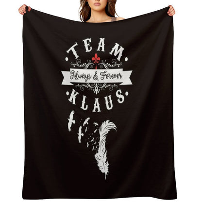 Team Klaus. Throw Blanket