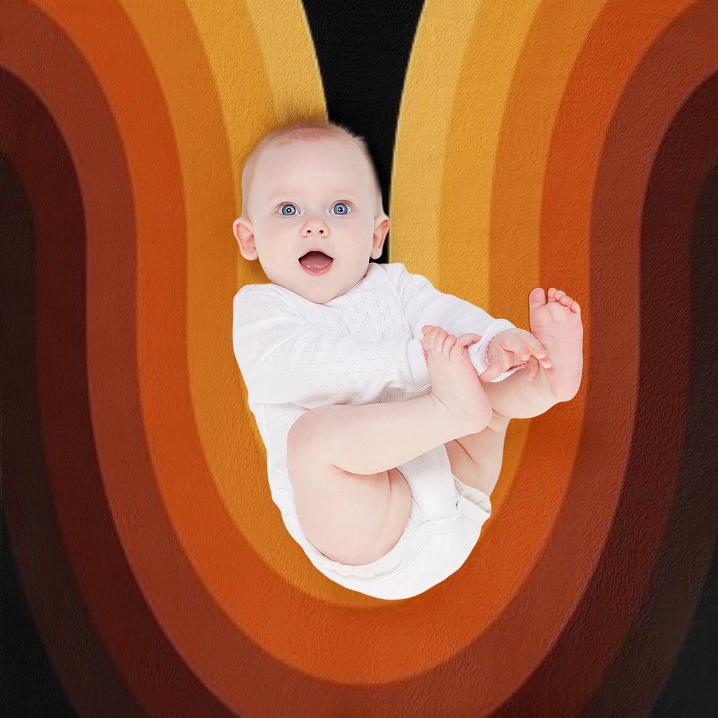 Retro Wave Throw Blanket