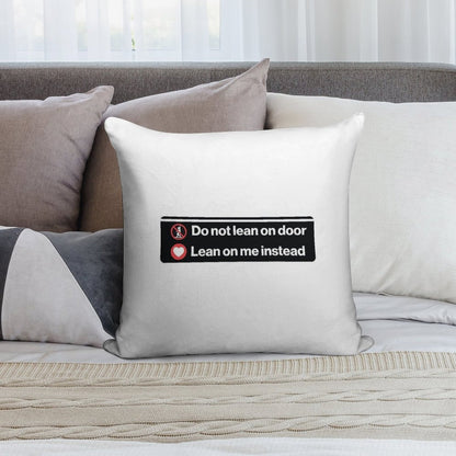 Lean on Me Soft Skin-Friendly Throw Pillow