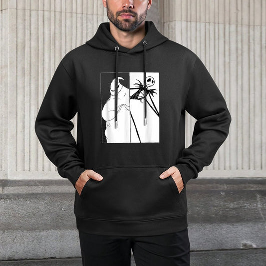 The Nightmare Before Christmas - Jack Skellington Vs Oogie Machine Washable Hoodie