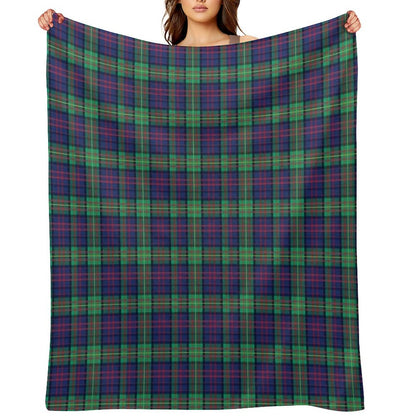 Carnegie Mellon University Tartan Plaid Throw Blanket