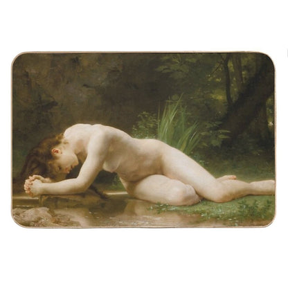 Bouguereau Painting Detail Bath Mat