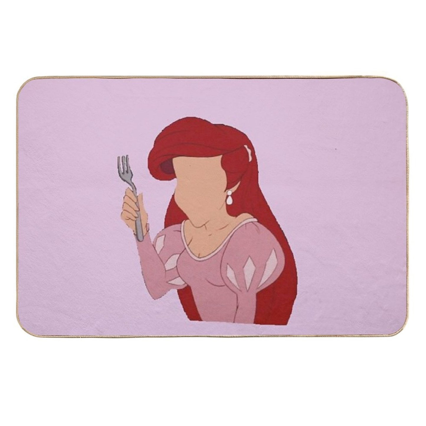 The Little Mermaid  Rapid-Drying Bath Mat