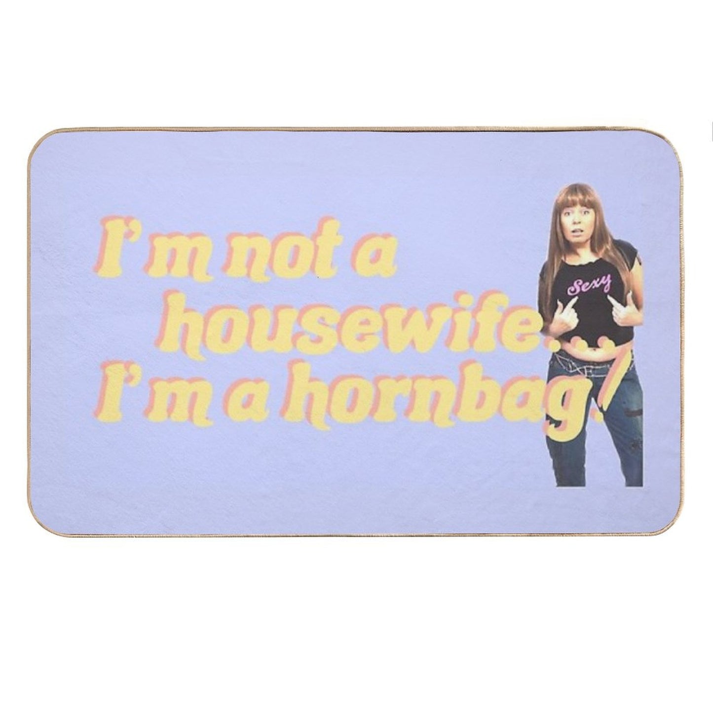 Kim - Hornbag! Bath Mat